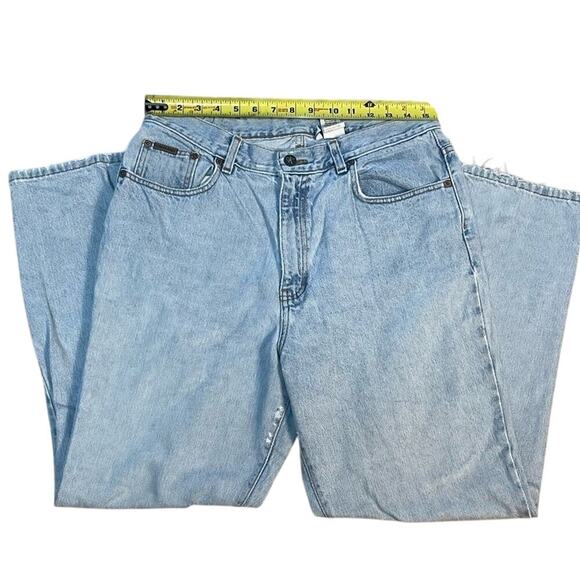 Vintage Calvin Klein 90s Light Wash Denim Jeans Women’s Size 10 - Picture 3 of 8